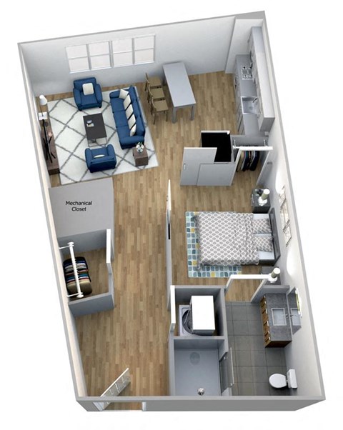 One Bedroom One Bath